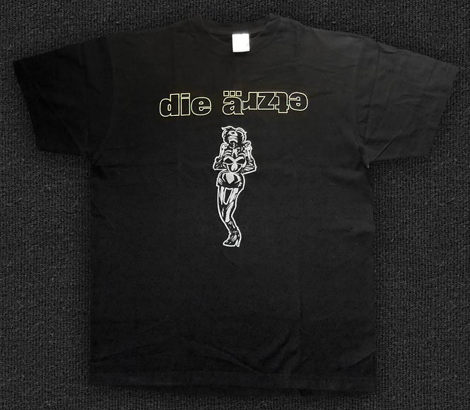 Rock 'n' Roll T-shirt - Die Ärzte-Gwendoline (Glow in the Dark)