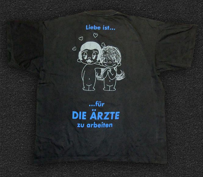 Rock 'n' Roll T-shirt - Die Ärzte-Die Ärzte - Liebe ist… (Crewshirt) - Back