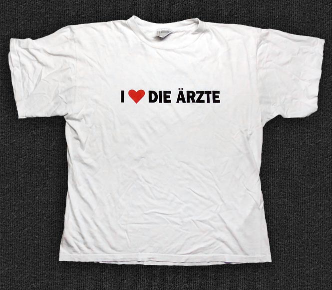Rock 'n' Roll T-shirt - I love Die Ärzte