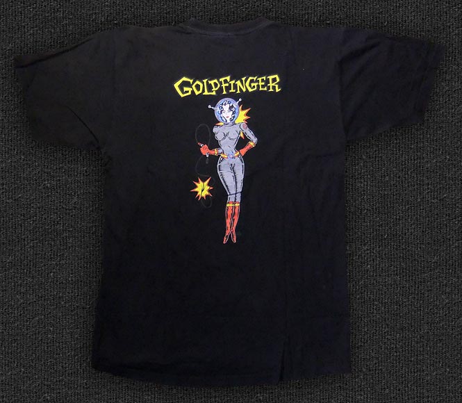 Rock 'n' Roll T-shirt - Goldfinger, 1996 - Back