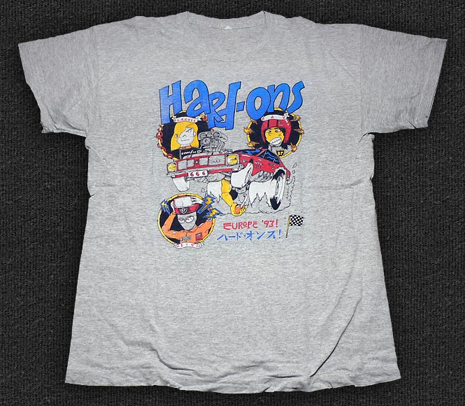 Rock 'n' Roll T-shirt - The Hard-Ons-Euro '93