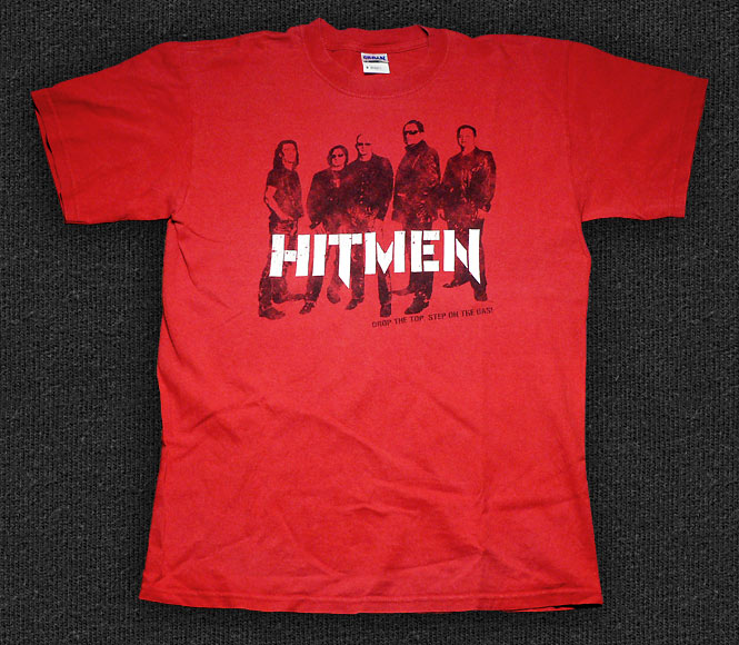 Rock 'n' Roll T-shirt - The Hitmen-Drop The Top