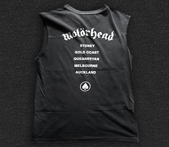 Rock 'n' Roll T-shirt - Motörhead Australia 91 - Back