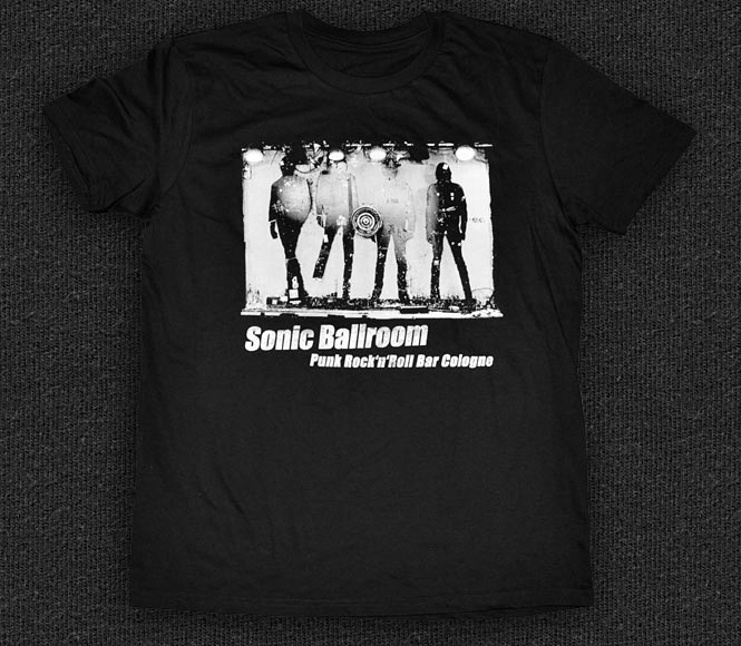 Rock 'n' Roll T-shirt - Sonic Ballroom Punk Rock'n'Roll Bar