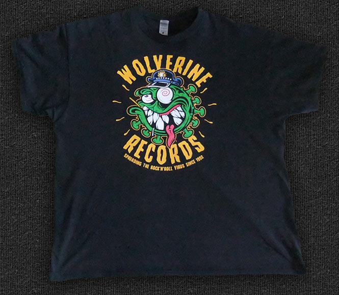 Rock 'n' Roll T-shirt - Wolverine Records-Virus